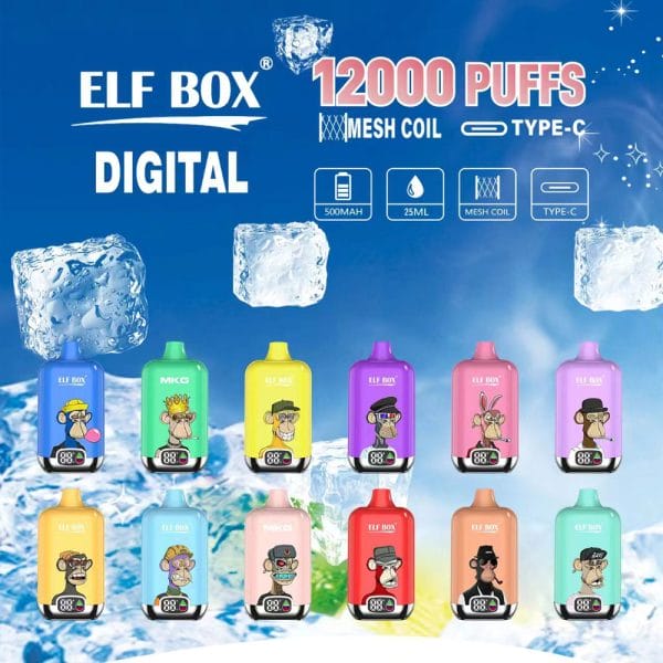 Elf Box 디지털 12000 퍼프 카테고리 썸네일