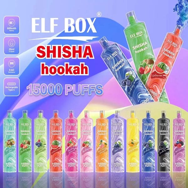 Elf Box 시샤 15000 퍼프 카테고리 썸네일