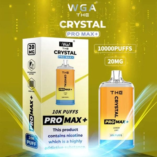 WGA Crystal Pro Max Plus 10000Puffs Kategorier Miniaturebillede