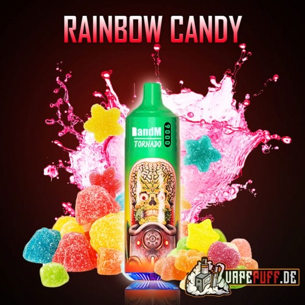 randm tornado 9000 caramelos arco iris